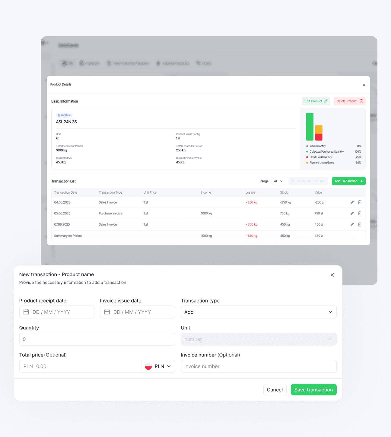 Inventory tracking